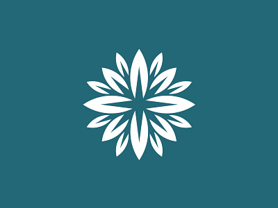 Flowers branding flower illustration logo