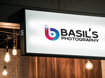 Basils Photography design illustration logo animation logo design branding logo design concept typography