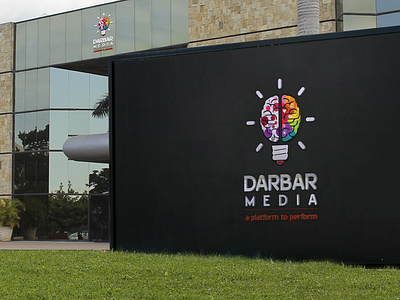 Darbar Media branding design logo logo design