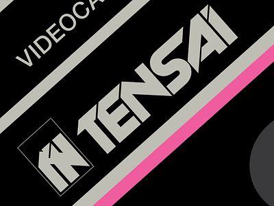 Tensai E-180 reproduction typography vhs vhstype