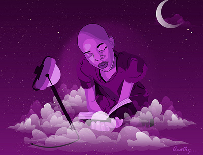 Purplenight design digitalart illustration vector
