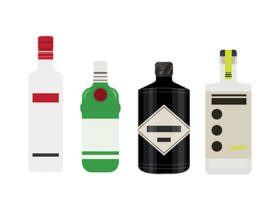 Gin Bottles