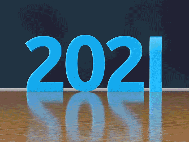 2021=2 3d after effects animation branding graphic design icon idea logo logo animation morphing motion motion graphics newyear