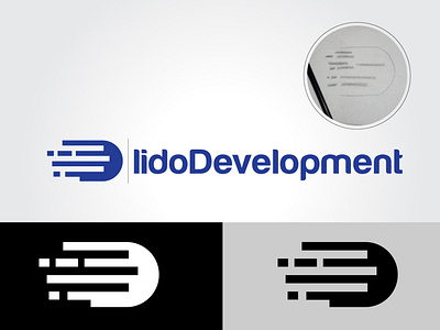 LidoDevelopment graphic design logo