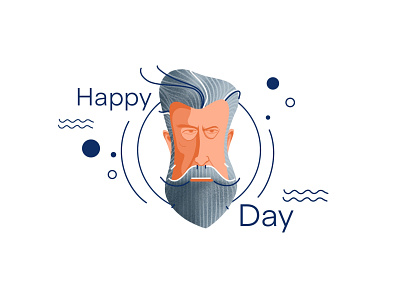 Illustration_International Men's Day 2d character app character design illustration illustration ux ui ui ux vector web