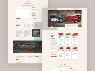 Seko Agriculture 🚜 agriculture clean concept design frontend layout minimal theme ui web webdesign website