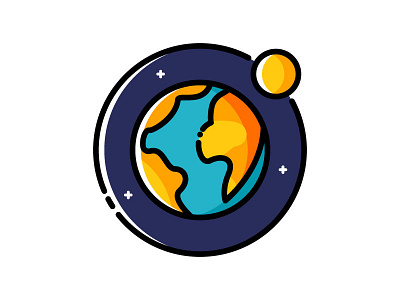 Earth And Moon