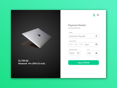 Credit Card Checkout credit card checkout daily 100 challenge dailyui payment form ui ux ui design