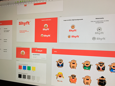 Shyft brand app brand logo marketing mobile