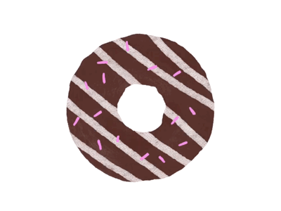 Yummy 🍩 2danimation animation colors donuts gif illustration yummy
