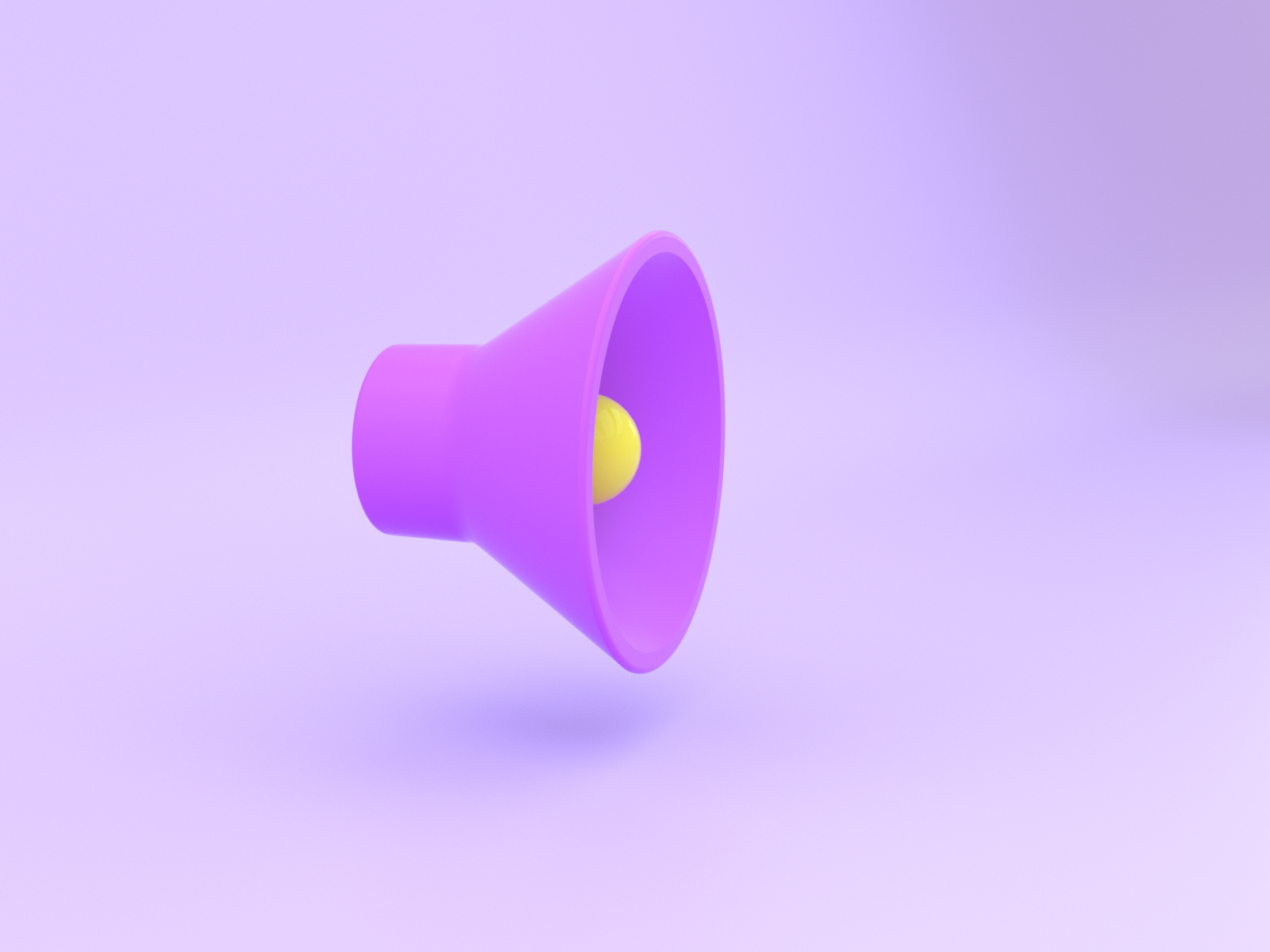 3D Speaker Icon by Nick Hart on Dribbble