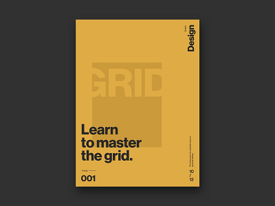 Grid + Color Exploration color graphic design modernism poster design typography