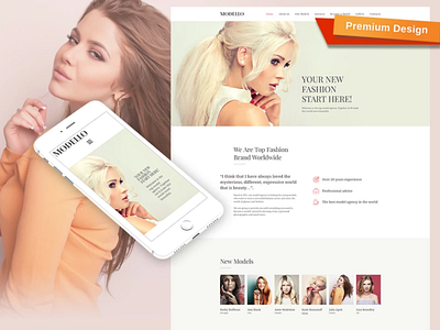 Modello Responsive Website Template