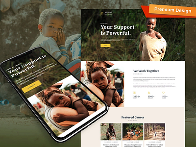 Ngo Website Template for Charity Organizations design for website mobile website design responsive website design web design website design website template