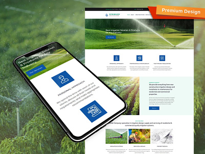 Irrigation Website Template