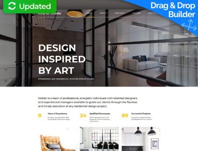 Interior Website Design for Interior Studio Websites
