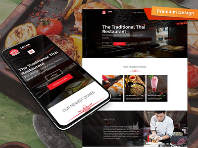 Thai Restaurant Website Template