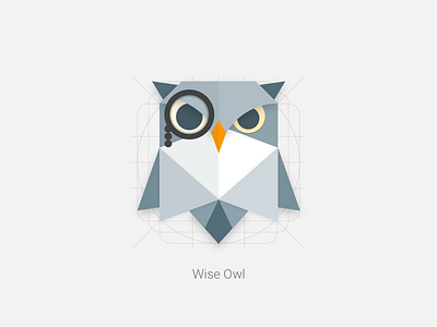 Wise Owl Product Icon icon material origami owl product