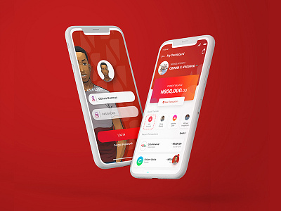 Leo Mobile App Concept app bank app banking app concept dashboard interaction ios mobile app ui ux