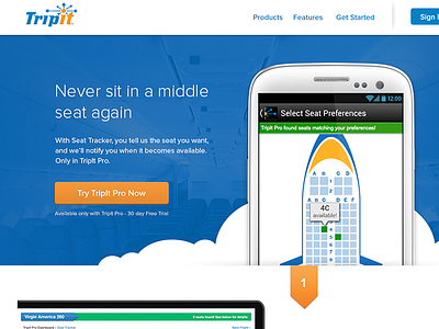 TripIt Seat Tracker LP