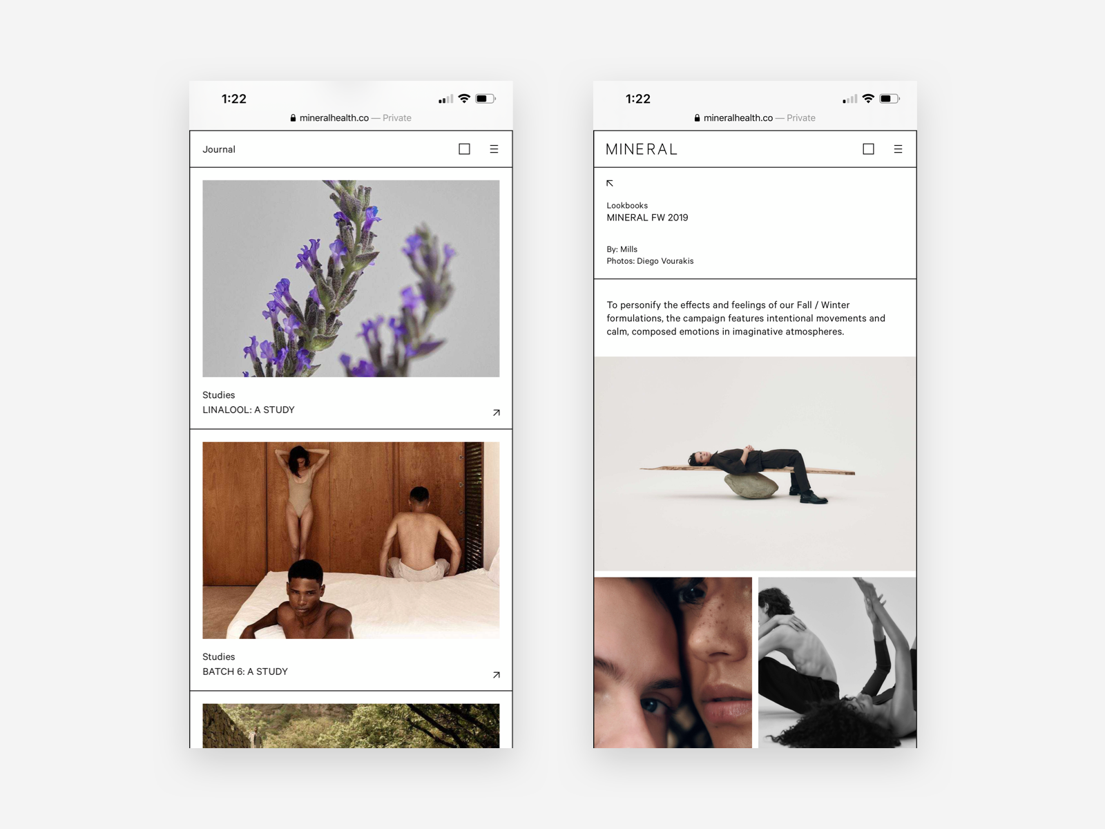 MINERAL Journal by moonhatch on Dribbble