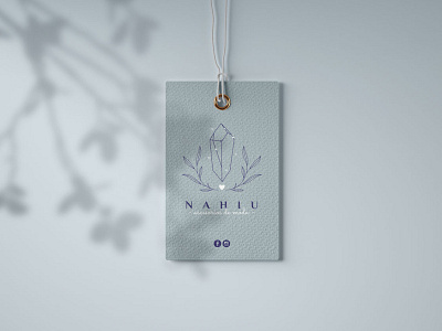 Nahiu Accesorios brand brand design branding design diamond graphic design icon illustrator logo typography vector