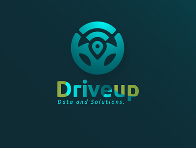Driveup Brand brand brand design branding design graphic design icon illustrator logo typography vector