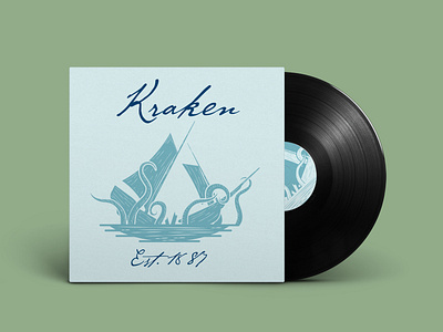 Kraken - 50 Day Logo Challenge - Day 23