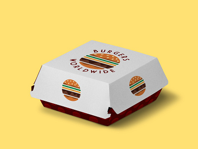 Burgers Wordlwide - 50 Day Logo Challenge - Day 33