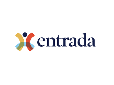 Entrada Logo Concept A 2020 branding dribbble graphic design logo typography