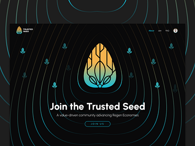 UI Design Trusted Seed app graphic design ui ux