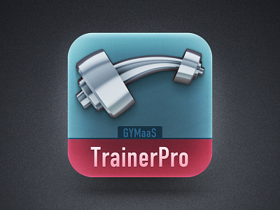 iOS Icon dumbbell fitness sport