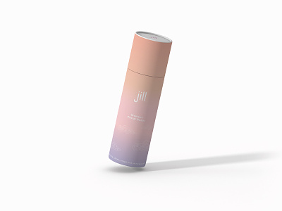 Jill Packaging design female packaging pink print purple