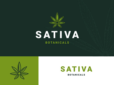 CBD Logo branding cannabis green icon identity logo logodesign mark