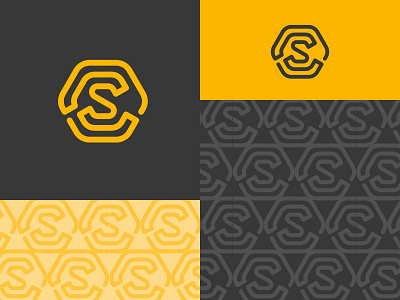 Cs Logo cs gold gray grey icon identity logo logodesign mark