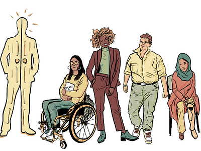 Embodied Disability Illustrations - 1