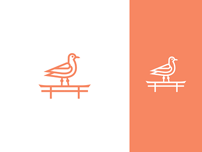 Seagull Hachinohe bird brand identity branding branding design hachinohe icon illsutration japan logo symbol visual identity