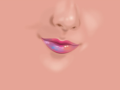 Lipstick illustration lips lipstick smile vector woman
