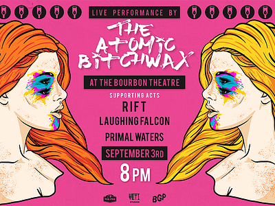Gig Poster for Atomic Bitchwax