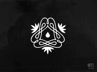 Divine Alchemy cannibus logo design oil yeti