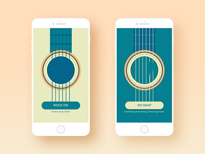 Daily UI: #011 daily 100 daily 100 challenge design flash message music app music art ui ui concept