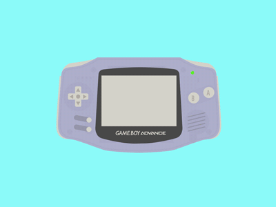 Game Boy Advance (GIF) animation game boy gba gif motion graphics nintendo