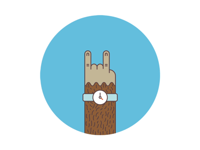 MailChimp - Rock On animation gif loop mailchimp motion design motion graphics