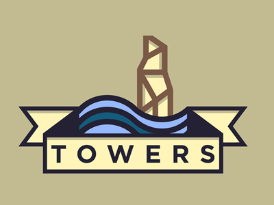 Bon Iver "Towers" bon iver logo