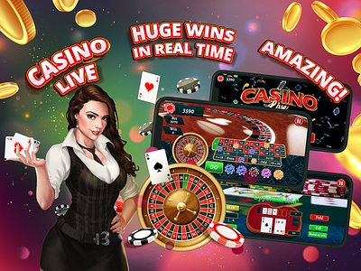 Live casino (Game) art game mobile game