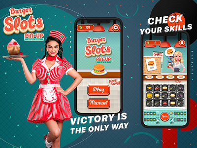 Burger Slots (Game) art game mobile game