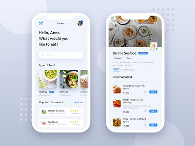 Food App Exploration design exploration foodapp illustration mobileapp typography ui ux