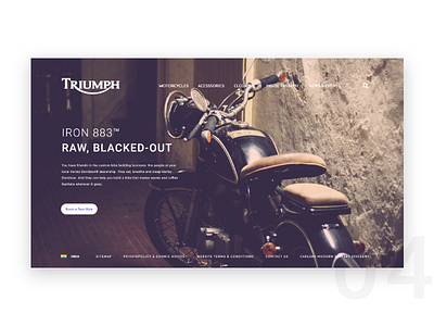 UI Challenge Day 05 - Triumph ui ui challenge