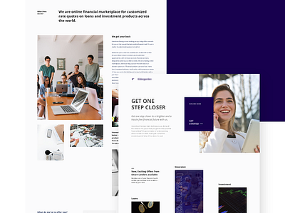 Investment Firm Landing app bank banking cms creative dribbble best shot finance growth investment landing landing page layout money product theme transaction web website