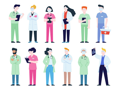 Doctors Illustrations